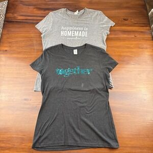 Lot of 2 Women's Pampered Chef Consultant T- Shirt Tops Size M‎